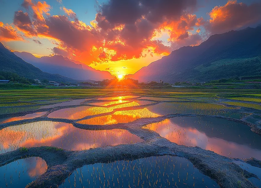 Sunrise trekking AdobeStock_1033027700